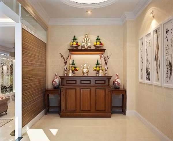 Những vị trí đặt bàn thờ phạm “đại kỵ” Nhung vi tri dat ban tho pham “dai ky”