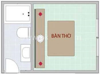 Những vị trí đặt bàn thờ phạm “đại kỵ” - Hình 4 Nhung vi tri dat ban tho pham “dai ky”-Hinh-4