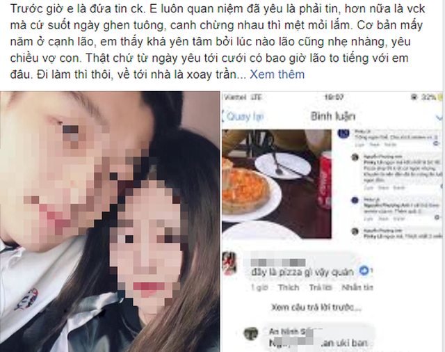 Vo tinh phat hien chong 'tom tem' ben ngoai nho xem review quan an