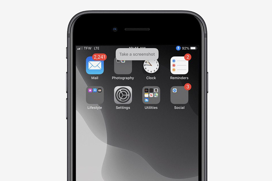 Cách chụp ảnh màn hình iPhone bằng giọng nói.