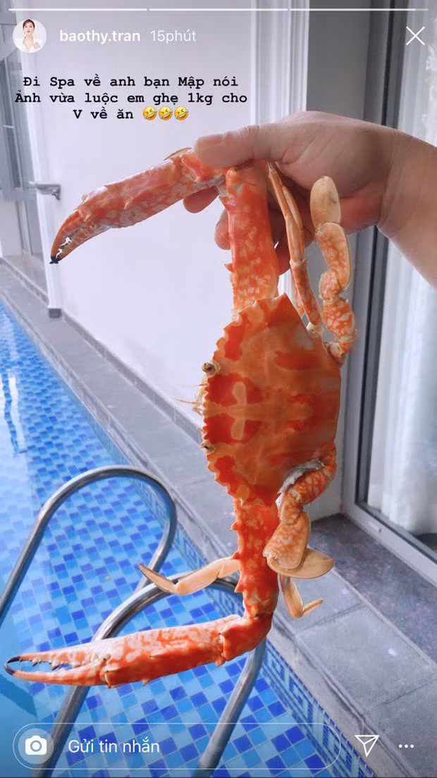 Bao Thy vo tinh tiet lo biet danh dang yeu cua ong xa