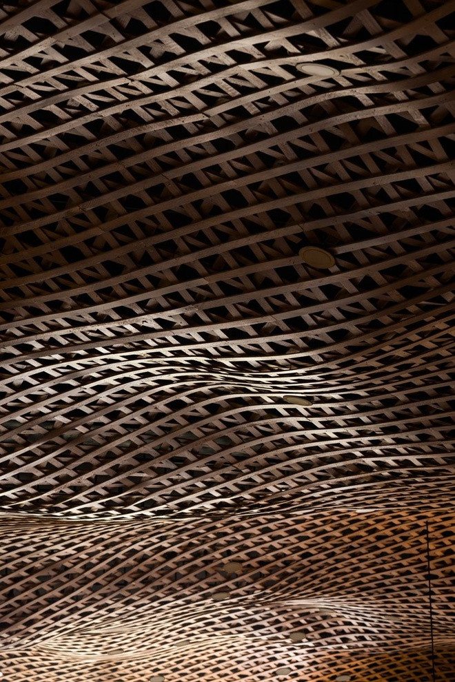 Những đám mây bồng bềnh xuất hiện trong cả căn nhà có tác dụng giúp chủ nhân tái tạo năng lượng sau ngày làm việc căng thẳng.