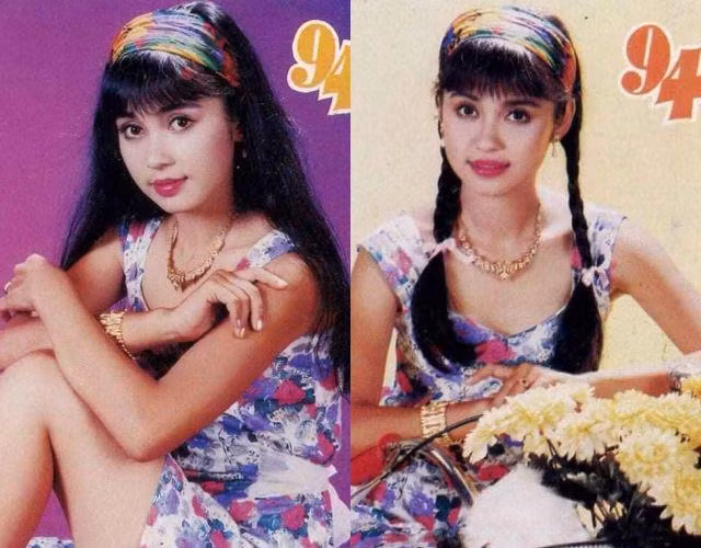 Viet Trinh khoe anh thoi huy hoang nam 1994