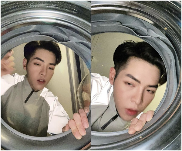 Duc Phuc dap tra cuc man khi antifan khuyen chup anh voi bon cau