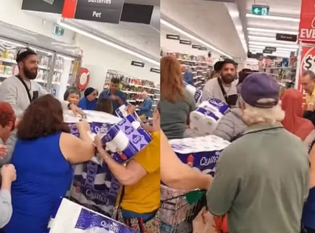 Danh nhau vi tranh giay ve sinh, 2 nguoi phu nu nhan cai 