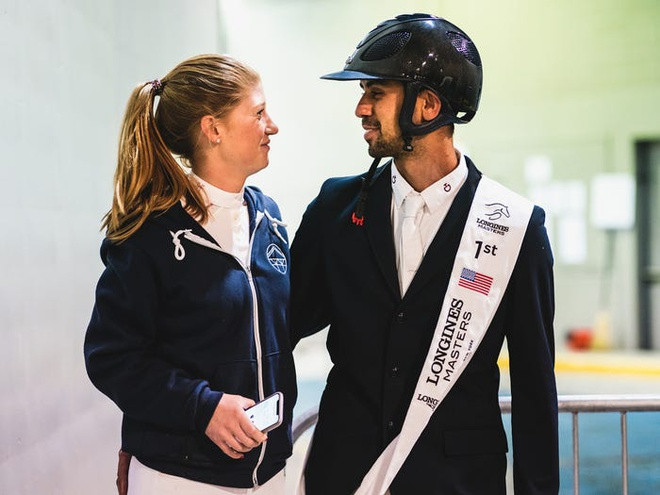 Vào tháng 1/2020, cô tuyên bố đính hôn với Nayel Nassar - một vận động viên cưỡi ngựa chuyên nghiệp người Ai Cập. Nassar cũng từng theo học tại Đại học Stanford. Ảnh: Alexis Anice.