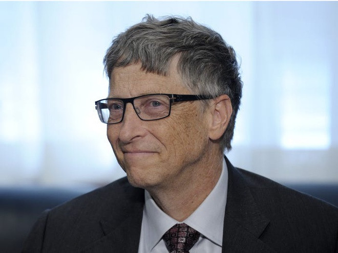 Tỷ phú Bill Gates muốn các con mình tự lập. Ông chia sẻ rằng chỉ để lại cho mỗi đứa một phần rất nhỏ trong khối tài sản 110 tỷ USD của mình. Ảnh: AP.