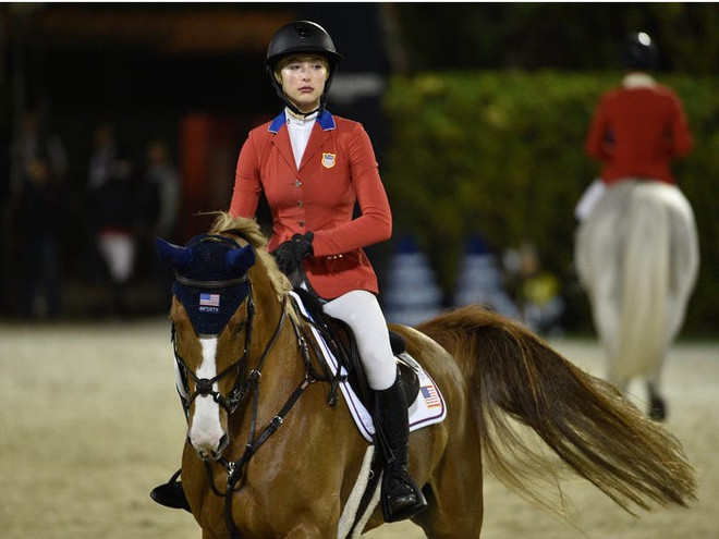 Những đối thủ cạnh tranh của Jennifer Gates trong môn cưỡi ngựa cũng khá nổi tiếng, chẳng hạn như con gái của nhà sáng lập Apple Steve Jobs, con gái của tỷ phú Michael Bloomberg, và con gái của đạo diễn Steven Spielberg. Ảnh: Getty.