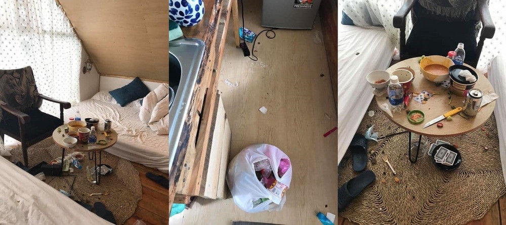 Nhom du khach gay phan no vi an o 