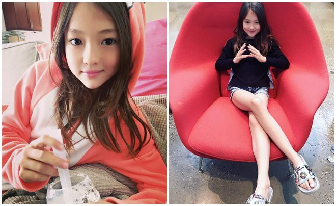 Cô bé được rất nhiều tạp chí thời trang, nhãn hàng quảng cáo liên hệ làm người mẫu đại diện hình ảnh.