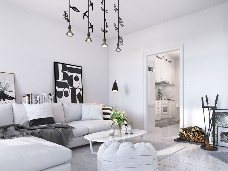 Kết quả là anh chị đã có một căn hộ như ý, mang tính thẩm mỹ cao.