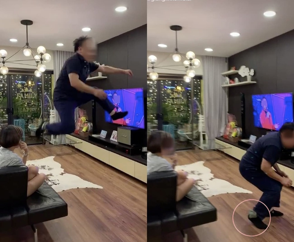 Anh chong vo tinh de lo “quy den” chi vi nhay mua treu vo