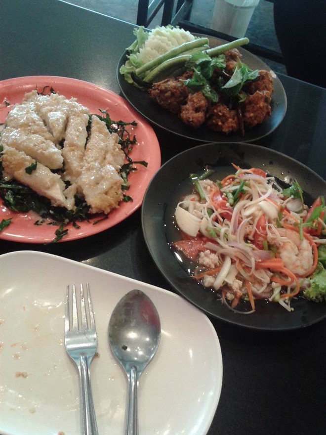 Một trong những thực đơn ăn uống lành mạnh của Rath Natthaya.