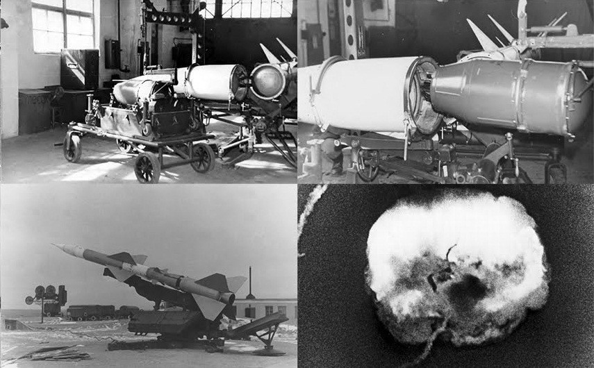 Các đời tên lửa phòng không SA-2 thường được trang bị đầu đạn nổ phân mảnh nặng 195kg với bán kính tiêu diệt mục tiêu từ 65-250m. Tuy nhiên, không nhiều người biết rằng, ngoài đầu đạn thông minh, Liên Xô từng phát triển phiên bản SA-2 lắp đầu đạn hạt nhân nặng 295kg với đương lượng nổ ước tính đạt 15 kiloton - lớn hơn cả hai quả bom nguyên tử mà Mỹ ném xuống Nhật Bản.Nguồn ảnh: English Russia