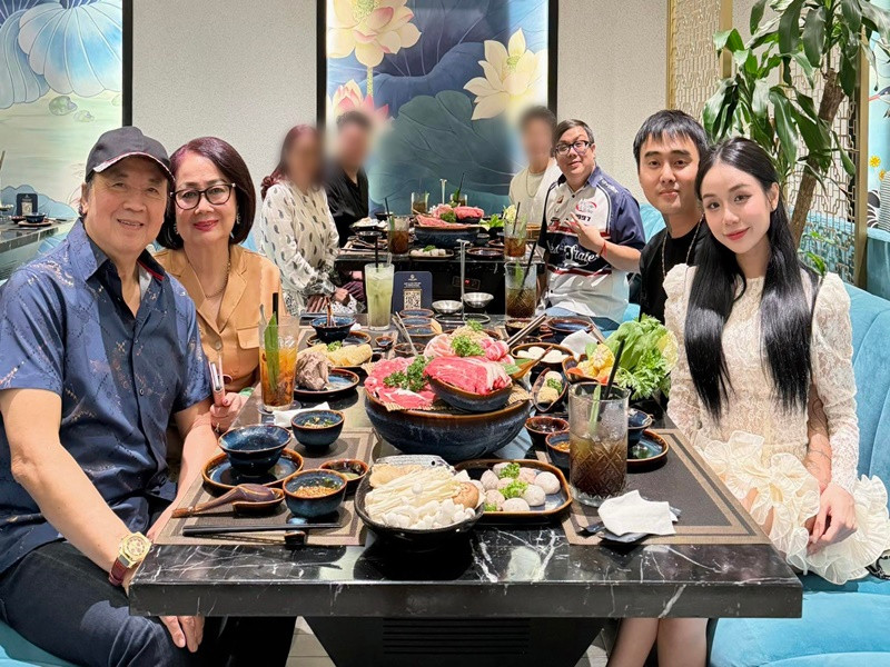 Đạt G được lòng gia đình của Bảo Ngọc kể từ khi cả hai gắn bó. Ảnh: FB Đạt G.