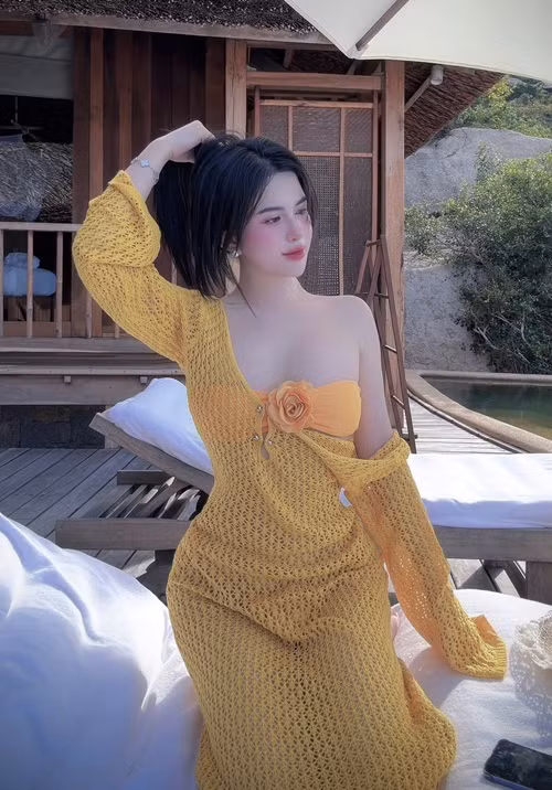 Vóc dáng của Hương Trần ngày càng nuột nà. Ảnh: FB Hương Trần.