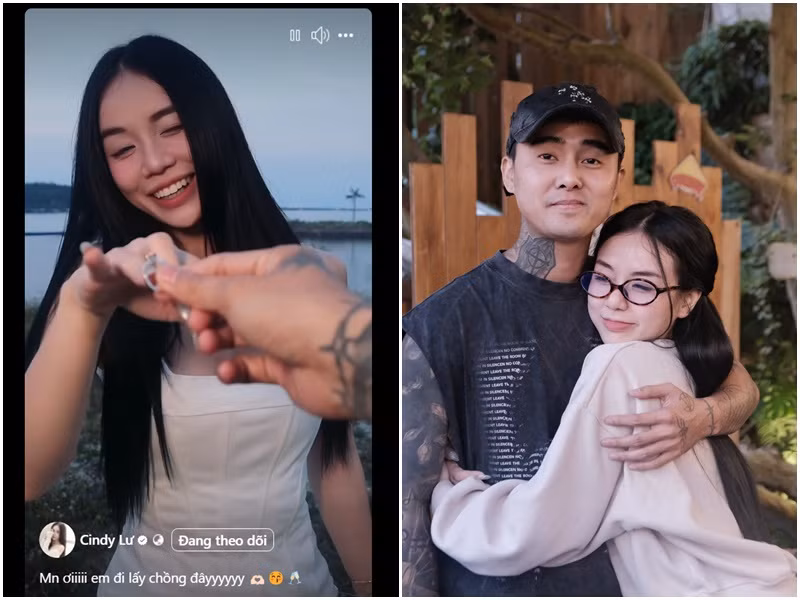 Bảo Ngọc - vợ cũ Hoài Lâm được rapper Đạt G cầu hôn vào ngày 30/4.