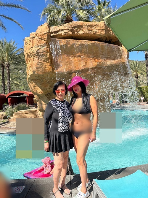 Nữ diễn viên tăng cân mất kiểm soát sau khi sinh con gái đầu lòng. Sau vài năm tập luyện, ca sĩ Y Phụng tự tin vào vóc dáng của mình hơn. Ảnh: FB Y Phụng.