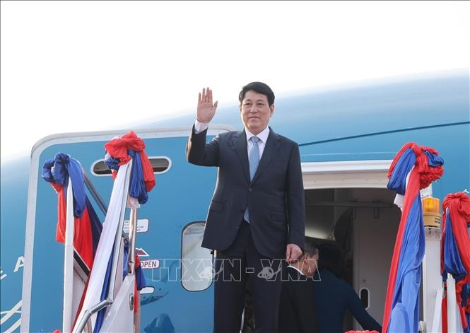 Chu tich nuoc Luong Cuong ket thuc tot dep chuyen tham cap Nha nuoc toi Lao-Hinh-3