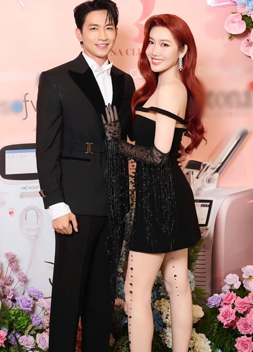 Từ năm 2024 đến nay, nhiều khán giả đẩy thuyền Thúy Ngân và Võ Cảnh. Ảnh: FB Thúy Ngân.