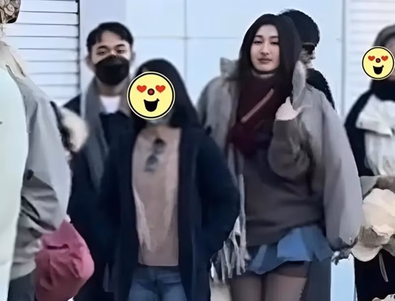 Vào tháng 2/2025, Phương Nhi và chồng doanh nhân được bắt gặp đi du lịch Nhật Bản. Ảnh: Tiền Phong.