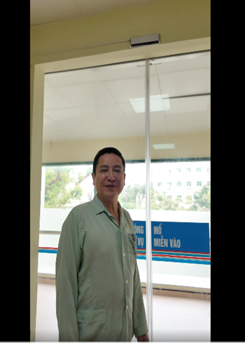  Nghệ sĩ Chí Trung vừa nhập viện mổ 3 khối u lành, dạng mỡ.