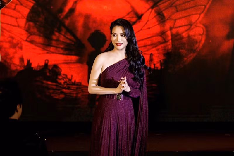 Hiện tại, Trương Ngọc Ánh làm nhà sản xuất kiêm diễn viên phim Chiếc kén. Ảnh: FB Trương Ngọc Ánh.