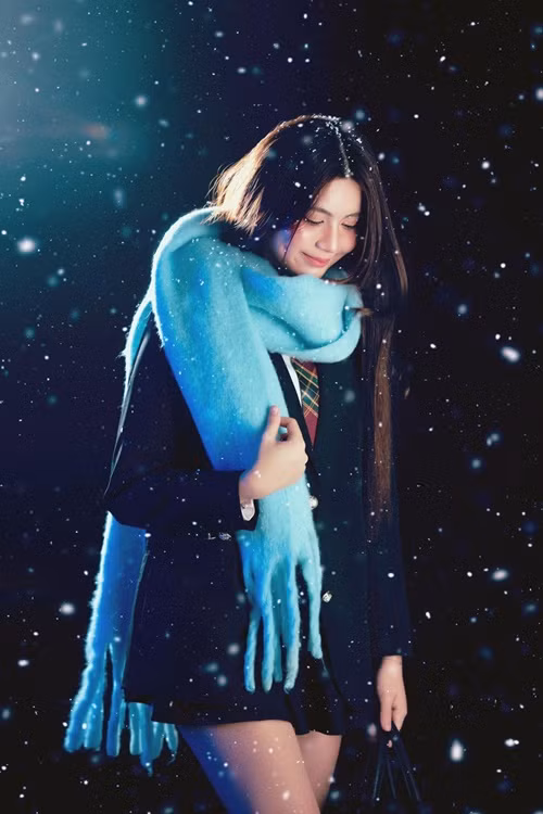 Con gái thứ hai của Quyền Linh ngày càng xinh. Ảnh: FB Hạt Dẻ.