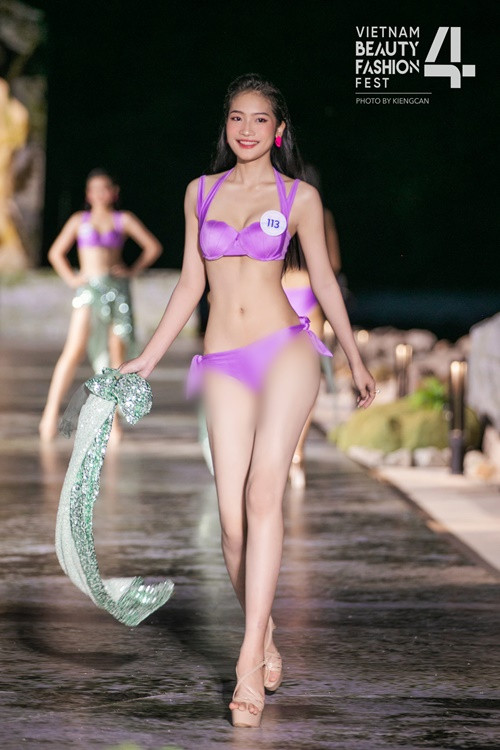 Nhờ hình thể săn chắc, gợi cảm, Hương Giang vào đề cử top 5 Người đẹp Biển ở Miss World Vietnam 2023. Ảnh: FB Hương Giang.