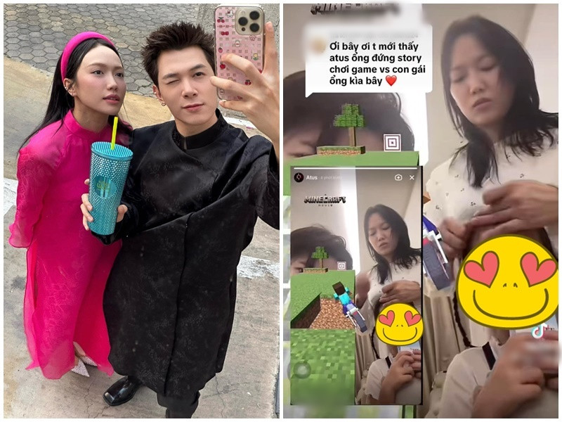 Theo Vietnamet, mới đây, ca sĩ Anh Tú đăng tải một clip ghi lại hình ảnh Diệu Nhi bên một bé gái. Sau đó, nam ca sĩ nhanh chóng gỡ bỏ video. Một số cư dân mạng đoán già đoán non bé gái trong clip là con gái của Diệu Nhi và Anh Tú. Ảnh: Vietnamnet.