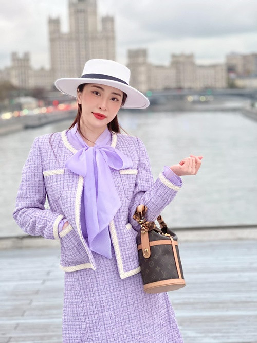 Quỳnh Nga liên tục du lịch nước ngoài. Ảnh: FB Quỳnh Nga.