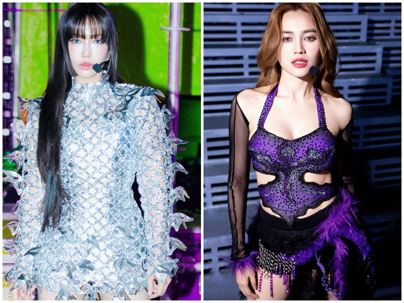 2 nữ diễn viên tốt nghiệp trường Đại học Sân khấu Điện ảnh TP HCM. Vào học kỳ 2 năm nhất, Diệu Nhi có cơ hội đi đóng phim và bắt đầu nhận một số vai diễn nhỏ ở sân khấu kịch 5B. Khi đang là sinh viên năm 1, Lan Ngọc vụt sáng nhờ vai Nương trong Cánh đồng bất tận. Ảnh: FB Lan Ngọc, Diệu Nhi.