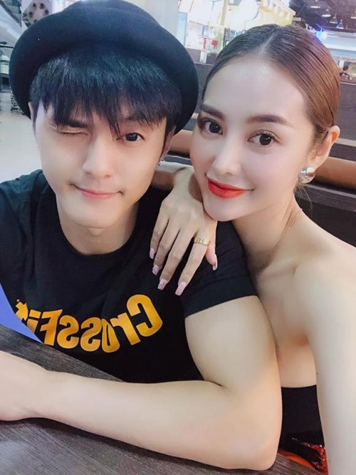 Mới đây, người mẫu Linh Chi phủ nhận tin đồn ly hôn Lâm Vinh Hải sau 8 năm gắn bó. Ảnh: Thương Hiệu Pháp Luật.