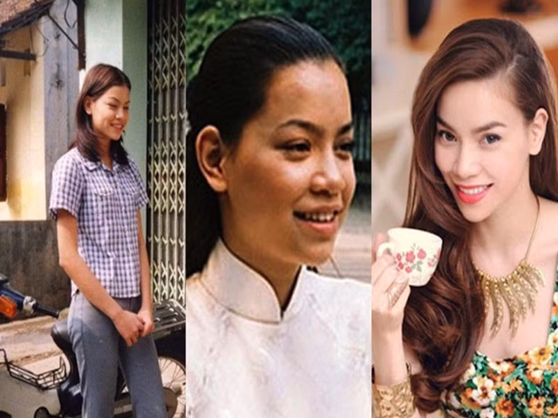 Trong phim Hoa cỏ may lên sóng năm 2001, Hồ Ngọc Hà đóng vai Hương, cô gái có mái tóc vàng, cá tính mạnh mẽ. Sau thành công của Hoa cỏ may, Hà Hồ theo đuổi sự nghiệp người mẫu và bước chân vào lĩnh vực ca hát. Ảnh: VOV.