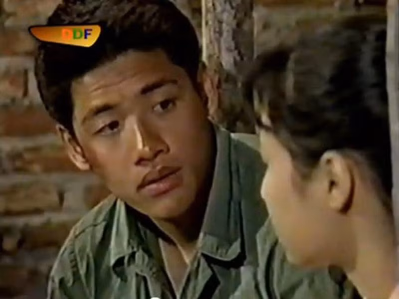 Sở hữu vẻ ngoài điển trai, chiều cao ấn tượng, Hải Anh được yêu thích khi đóng Thái trong Hoa cỏ may. Trong những năm qua, anh đóng Cầu vồng tình yêu, Gió thổi qua rừng, Hoa nở trái mùa, Quỳnh búp bê. Ảnh: VOV.