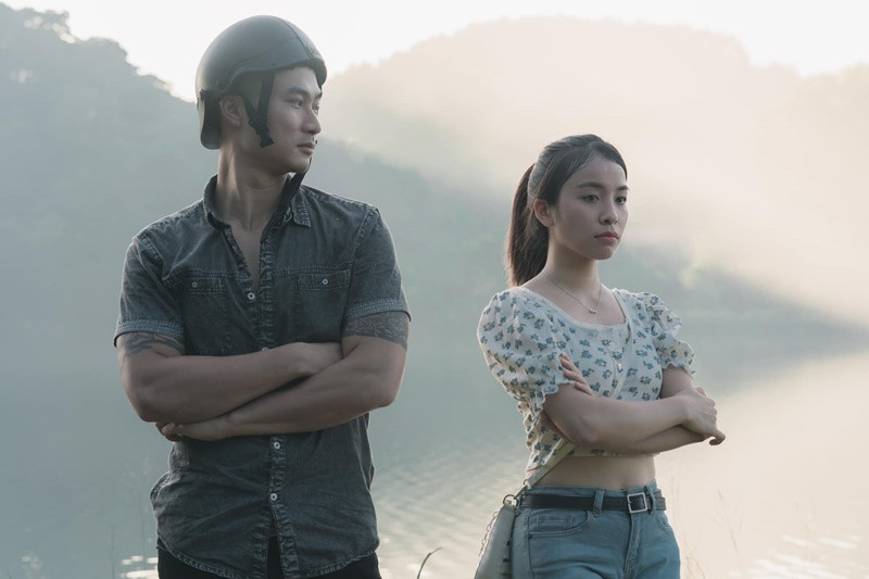 Năm 2021, Trần Vân được yêu thích khi đóng vai Hoài - cô công nhân trong phim Phố trong làng. Năm 2023, Trần Vân trở thành tuyến diễn chính trong phim Làng trong phố. Năm 2024, cô đóng vai phụ trong phim Không thời gian. Ảnh: FB Trần Vân.