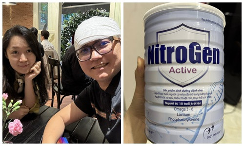 BTV Thu Ha vo tinh cho chong uong sua gia sau phau thuat nao