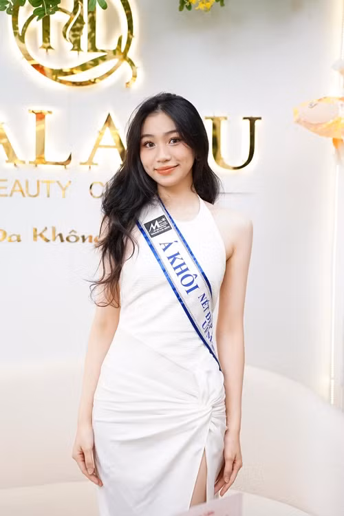 Người đẹp chia sẻ trên Sinh Viên Việt Nam, cô ấn tượng với các hoa hậu: Đỗ Thị Hà, Huỳnh Thị Thanh Thủy.