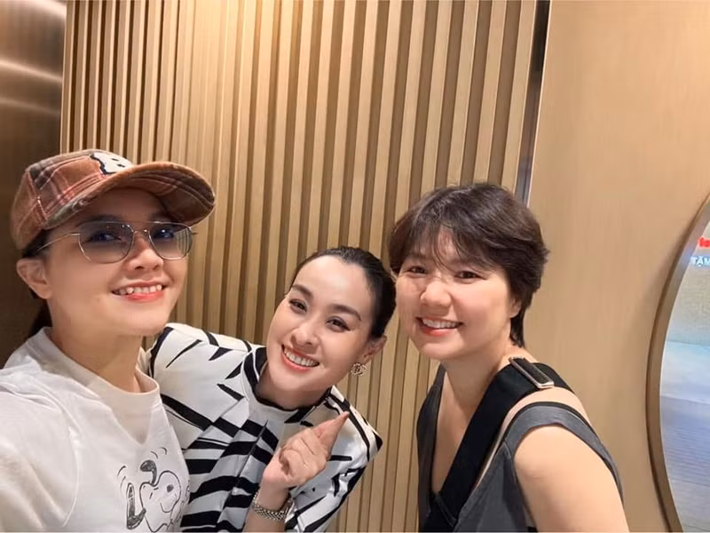 Nhan sắc của Ngô Quỳnh Anh ở tuổi 42 vẫn trẻ trung. Ảnh: FB Ngô Quỳnh Anh.