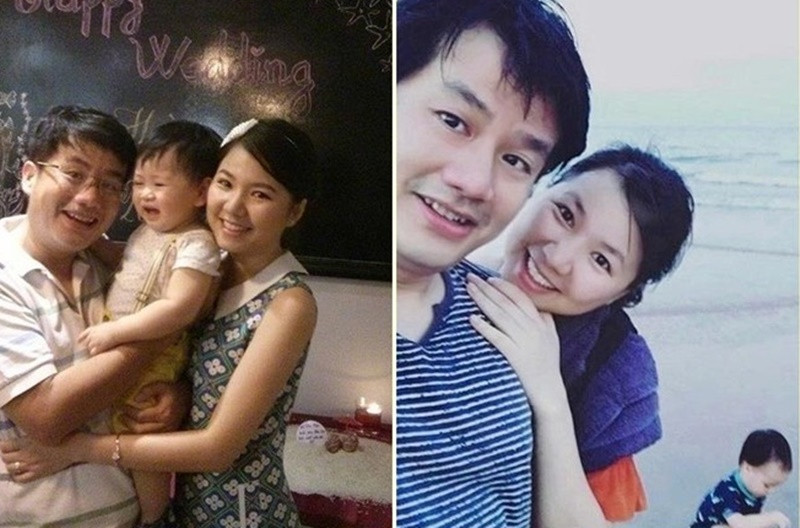 Vợ chồng Ngô Quỳnh Anh có một cậu con trai tên Tulio. Ảnh: FB Ngô Quỳnh Anh.