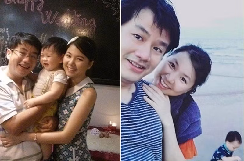 Vợ chồng Ngô Quỳnh Anh có một cậu con trai tên Tulio. Ảnh: FB Ngô Quỳnh Anh.