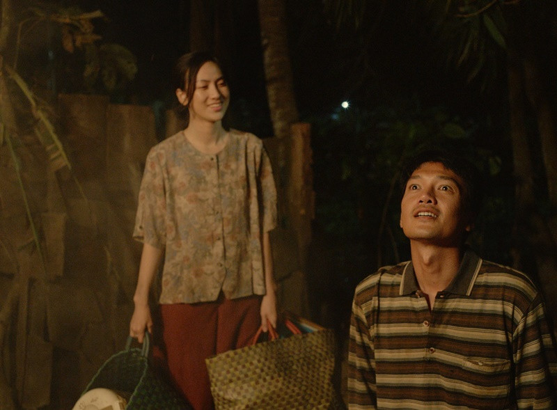 Phương Anh Đào đóng vai vợ của Quang Tuấn trong Tro tàn rực rỡ. Ảnh: Dân Việt.