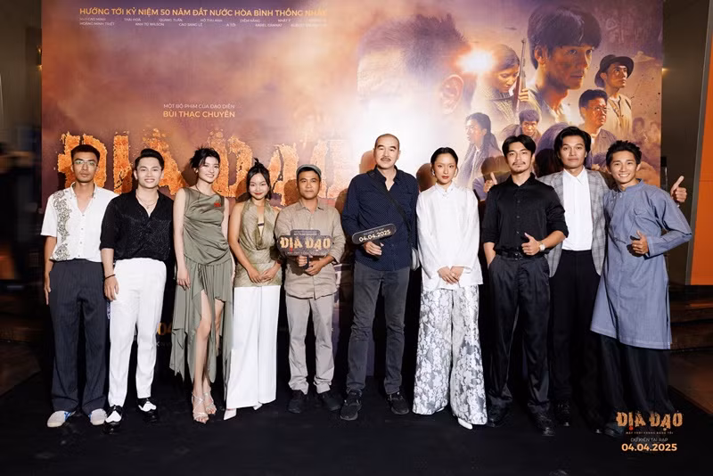 Theo dữ liệu của Box Office Vietnam (đơn vị kiểm soát phòng vé độc lập), phim Địa đạo: Mặt trời trong bóng tối thu 80 tỷ sau 4 ngày công chiếu. Ảnh: Fanpage phim Địa đạo.