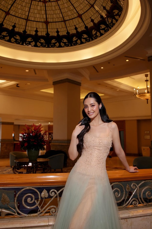 Tháng 2/2025, Nông Thúy Hằng xác nhận dự thi Miss Cosmo Vietnam 2025. Mới đây, cô quyết định rút khỏi cuộc thi. Ảnh: FB Nông Thúy Hằng.