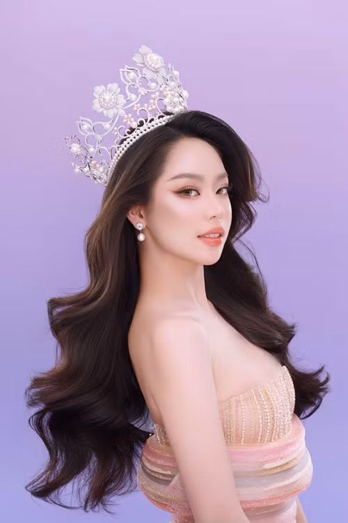 Thanh Thủy sẽ kết thúc nhiệm kỳ Hoa hậu Việt Nam khi chung kết cuộc thi diễn ra vào tháng 6/2025. Ảnh: FB Thanh Thủy.