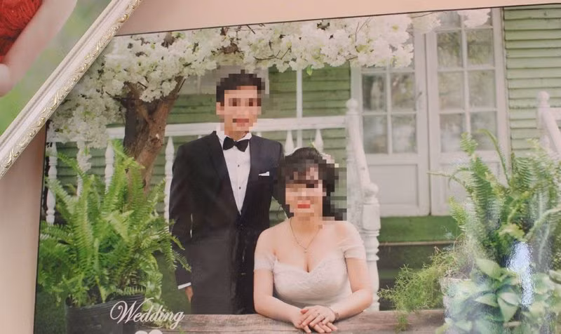 Ảnh cưới của chú rể