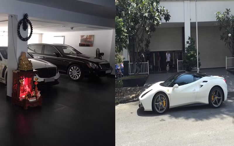 Mới đây những hình ảnh trong gare của Cường Đô la khiến giới chơi xe tại Việt Nam không khỏi suýt soa trước sự xuất hiện của bộ đôi siêu xe hàng hiếm Maybach 62S màu đen huyền bí và siêu ngựa Ferrari 488 GTB màu trắng muốt.