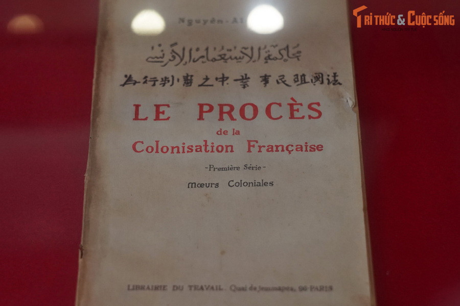 Sách "Bản án chế độ thực dân Pháp" của đồng chí Nguyễn Ái Quốc, xuất bản tại Paris, Pháp năm 1925.