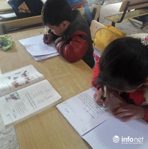 Học sinh trong lớp của thầy Gọn