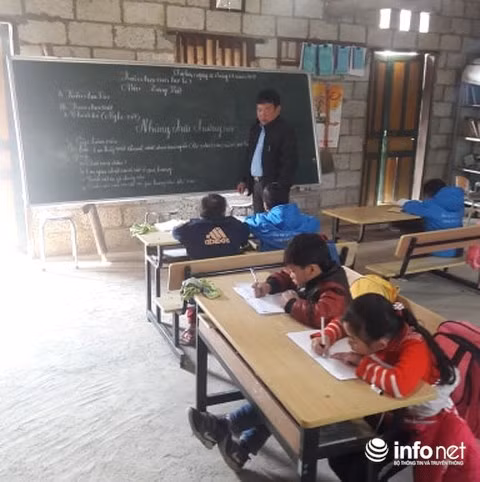 Lớp học ghép của thầy Hoàng Phúc Gọn